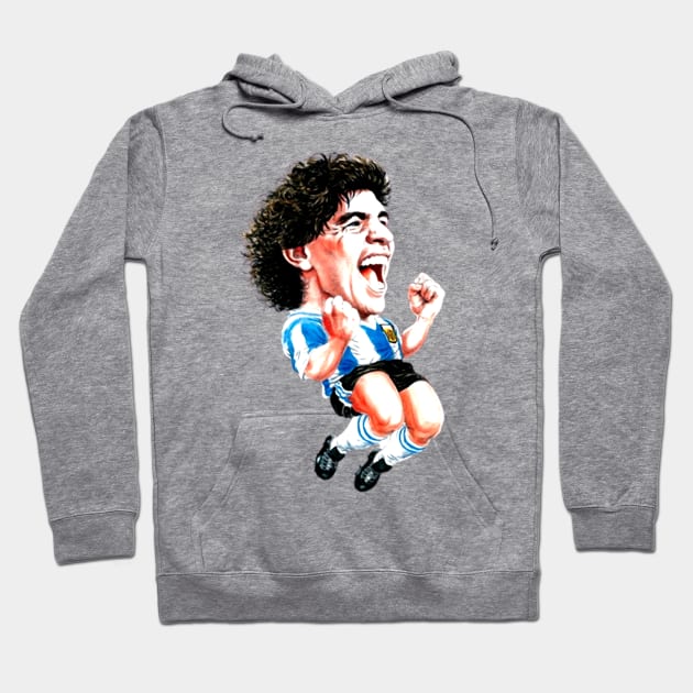 Rip Diego Maradona Hoodie by GEULISPISAN